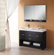 Virtu Gloria 48" Solid Oak Double Sink Bathroom Vanity Set in Espresso
