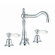 Fima by Nameeks Herend Widespread Bathroom Sink Faucet with Double Lever Handles