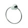 Geesa by Nameeks Circles Wall Mounted Towel Ring in Chrome