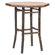 Fireside Lodge Hickory Pub Table and Round Barstool Set