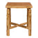 Fireside Lodge Traditional Cedar Log Square Pub Table
