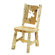 Fireside Lodge Cedar Counter Height Cut-Out Log Side Chair