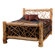 Fireside Lodge Traditional Cedar Log Slat Bedroom Collection