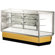 Sturdy Store Displays Streamline 38" x 80" Full Vision Corner Combination Showcase with Mirror Back