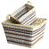 Jeffan Funstripes Misty Basket (Set of 5)