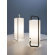 Santa & Cole Asa Table Lamp with Black Metal Structure