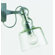 Produzione Privata Acquaparete Wall Sconce in Transparent Green