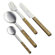 mono Mono-T Flatware with Short Blade Set by Peter Raacke