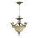 Quorum Barcelona 2 Light Convertible Inverted Pendant