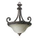 Quorum Chelsea 3 Light Inverted Pendant