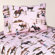 Sweet Jojo Designs Cowgirl Collection Queen Sheet Set  - Horse Print