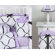Sweet Jojo Designs Princess Black, White and Purple Collection 9pc Crib Bedding Set 