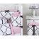 Sweet Jojo Designs Pink, Black and White Princess 9 Piece Crib Bedding Set