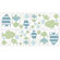 Sweet Jojo Designs Go Fish Collection Wall Decal Stickers 