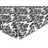 Sweet Jojo Designs Isabella Black and White Collection Fitted Crib Sheet  - Damask Print
