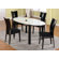 Chintaly Imports Lafayette 5 Piece Dining Set