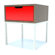 EK Living Storage End Table