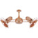 Matthews Fan Company 36" Duplo Dinamico 3 Wooden Blade Rotational Ceiling Fan