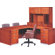 Paoli Reward Right Pedestal Executive Station with Bow Top