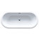Kaldewei Centro Duo 18.5" x 66.93" Oval Bath Tub in White