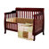 AFG Furniture Athena Alice Two Piece Convertible Crib Set in Cherry
