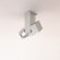 Zaneen Lighting Dau Spot Three Light Flush Mount with Dual Rotating Spot Lights