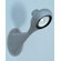 Zaneen Lighting Space Spot Wall Sconce in Metallic Gray