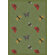 Joy Carpets Nature Green Wing Dings Novelty Rug