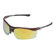 Aearo Technologies County Choppers&trade; OCC 402 Style Safety Glasses With Burgandy Frame With Spring Hinged Temples, Silver Mirror Lens, Micro Fiber Bag And Lanyard