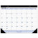 At-A-Glance Monthly Desk Pad Calendar, 12 Month Jan-Dec, 22"x17", Black Binding, 2013