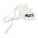 Avery Consumer Products Price Tags, Paper/Twine, 1-1/2 x 1, White, 1000 per Box                                                                      