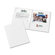 Avery Consumer Products Two Pocket Folder, Corner Tabs, Business Card holder, White