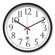 Chicago Lighthouse For The Blind Selfset Clock, 16-1/2" D, Black/White