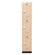 Lenox Plastic Lockers Plastic Locker - Triple Tier - 1 Section