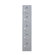 Lenox Plastic Lockers Plastic Locker - 5 Tier - 1 Section