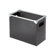 Esselte Pendaflex Corporation Poly Desktop File Box, Letter Size, Black                                                                                    