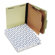 Esselte Pendaflex Corporation Pressboard Classification Folders, Ltr, 6-Section, Lt Green, 10/box                                                          