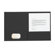 Esselte Pendaflex Corporation Linen Twin Pocket Portfolios, Letter, 5 per Pack, Black