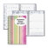 House of Doolittle Stripes Design Weekly Assignment Planner, 13 Mos, 5"x8", Color Stripes/Multi, 2013