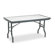 Iceberg Enterprises Indestruc-Tables Too Folding Table, Rectangular, 60d x 30d x 29h, Granite                                                    