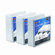 Ideastream Products Gapless Loop Ring View Binder, 5in Capacity, White                                                                           