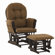 Storkcraft Custom Hoop Glider and Ottoman
