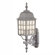 Craftmade Cast Aluminum Outdoor Grid Cage Wall Mount with Seeded Water Glass