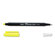Pilot Pen Corporation of America Markliter Black Ballpoint Pen & Fluorescent Yellow Chisel-Tip Highlighter