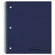Rediform Office Products Three-Subject Notebook, College/Margin Rule, 8-7/8 x 11, WE, 120 Sheets                                                      