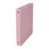 Samsill Corporation 3-Ring Binder, w/ 2 Pockets, 1", Flexible Hinge, Pink