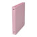 Samsill Corporation 3-Ring Binder, w/ 2 Pockets, 1", Flexible Hinge, Pink