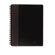 Tops Business Forms Leatherette Notebook, College Rule, 8-1/4 x 5-7/8, 96-Sheet