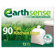 Webster Industries EarthSense Recycled Can Liners, 13gal, White, 90 Bags per Box