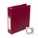 Wilson Jones Basic Vinyl Round Ring Binder, 2" Capacity, Burgundy